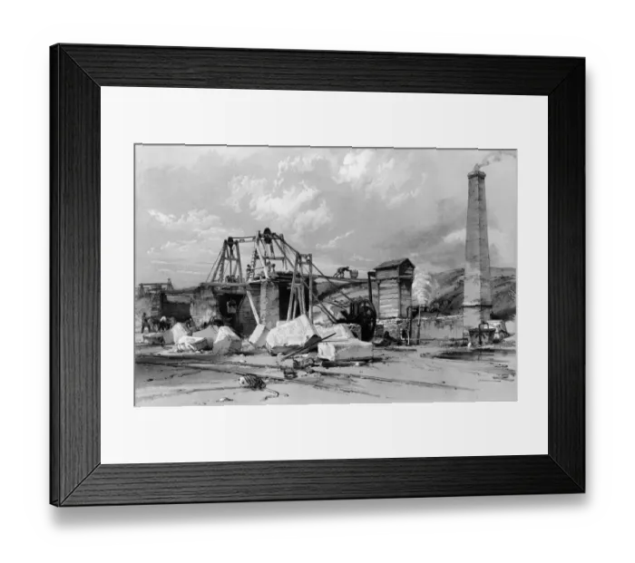Framed Print : Head gear Great Shaft Kilsby Tunnel Framed Print : Head gear Great Shaft Kilsby Tunnel