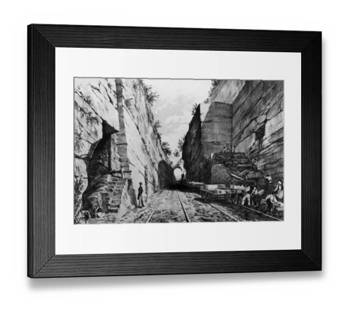 Framed Print : Olive Mount Cutting Framed Print : Olive Mount Cutting