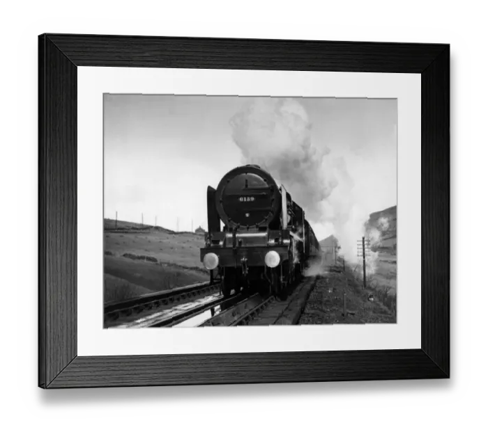 Framed Print : Train LMS Train picking up water at Tebay Framed Print : Train LMS Train picking up water at Tebay