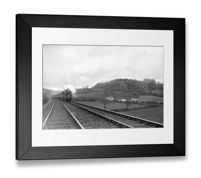 Framed Print : The Atlantic Coast Express in South Devon