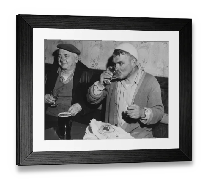 Framed Print : Men of Harlech taste the wine and wash away the taste with a pint of beer. Gwynedd, North Wales Framed Print : Men of Harlech taste the wine and wash away the taste with a pint of beer. Gwynedd, North Wales