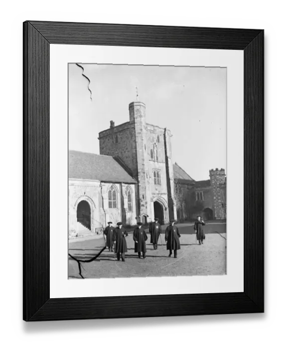 Framed Print : Where hospitable custom of eight centuries survives. Free ale and bread for wayfarers Framed Print : Where hospitable custom of eight centuries survives. Free ale and bread for wayfarers
