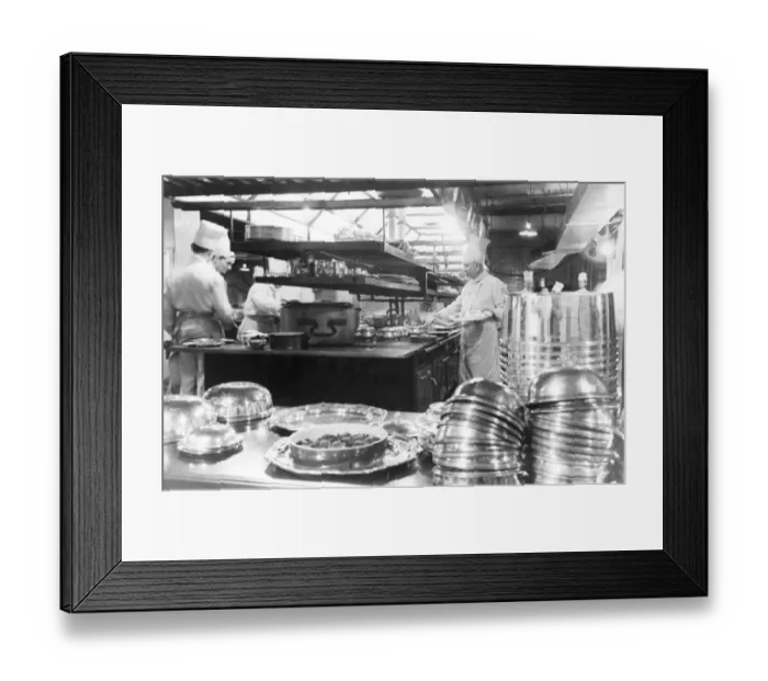 Framed Print : Famous French Maitre Chef de Cuisine, M. A Framed Print : Famous French Maitre Chef de Cuisine, M. A