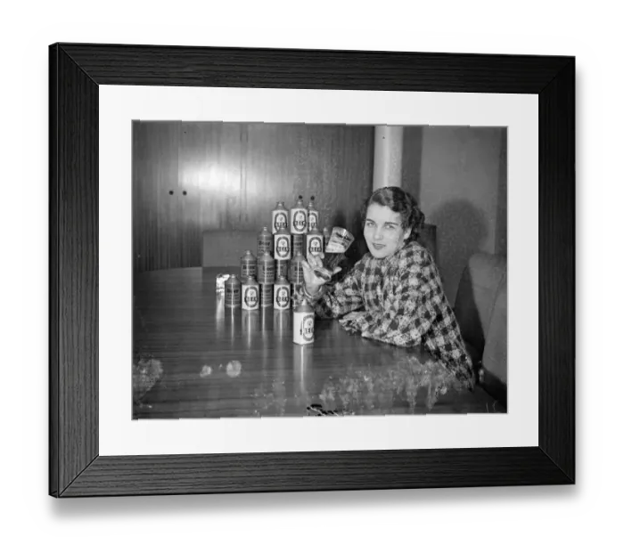 Framed Print : Canned Beer Will Take Less Space in Derby Day Hampers - Plan to Oust Bottles Framed Print : Canned Beer Will Take Less Space in Derby Day Hampers - Plan to Oust Bottles
