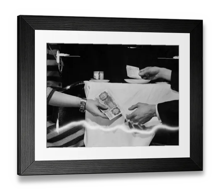Framed Print : Sharing the bill A man shouldn t, in these enlightened days, be embarassed when Framed Print : Sharing the bill A man shouldn t, in these enlightened days, be embarassed when