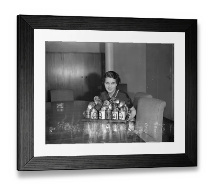 Framed Print : Canned Beer Will Take Less Space in Derby Day Hampers - Plan to Oust Bottles Framed Print : Canned Beer Will Take Less Space in Derby Day Hampers - Plan to Oust Bottles
