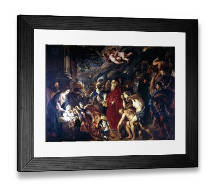 Framed Print : Rubens - La Adoration de los Reyes - Adoration of the Magi, 1610 by Peter Paul Rubens Framed Print : Rubens - La Adoration de los Reyes - Adoration of the Magi, 1610 by Peter Paul Rubens