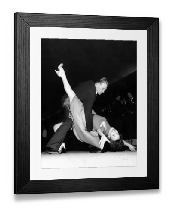 Framed Print : Dancing the jive or jitterbug 1950s dance / dancing / party season / celebration Framed Print : Dancing the jive or jitterbug 1950s dance / dancing / party season / celebration