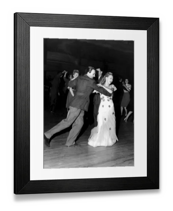 Framed Print : Ballroom dancing at the Hammersmith Palais de Danse 1947 dance  /  dancing  /  party
