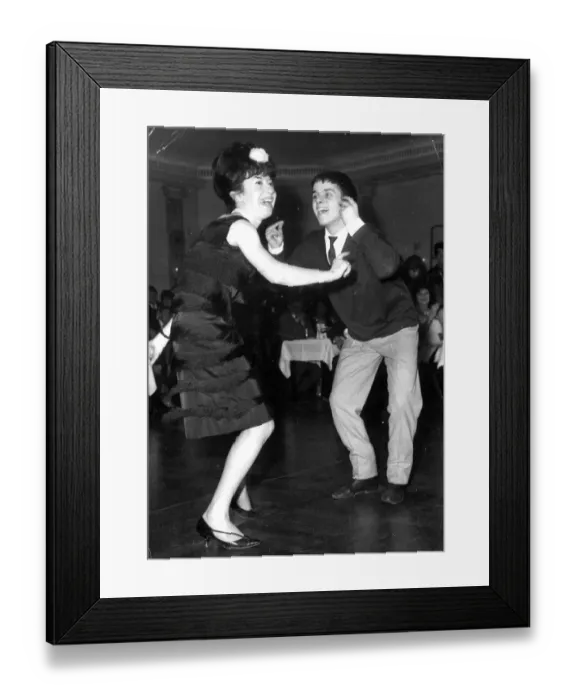 Framed Print : Dancing Belgiums first National Twist Competition was held in Brussels Framed Print : Dancing Belgiums first National Twist Competition was held in Brussels