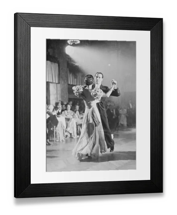 Framed Print : British couple win European ballroom Championships in Berlin Framed Print : British couple win European ballroom Championships in Berlin
