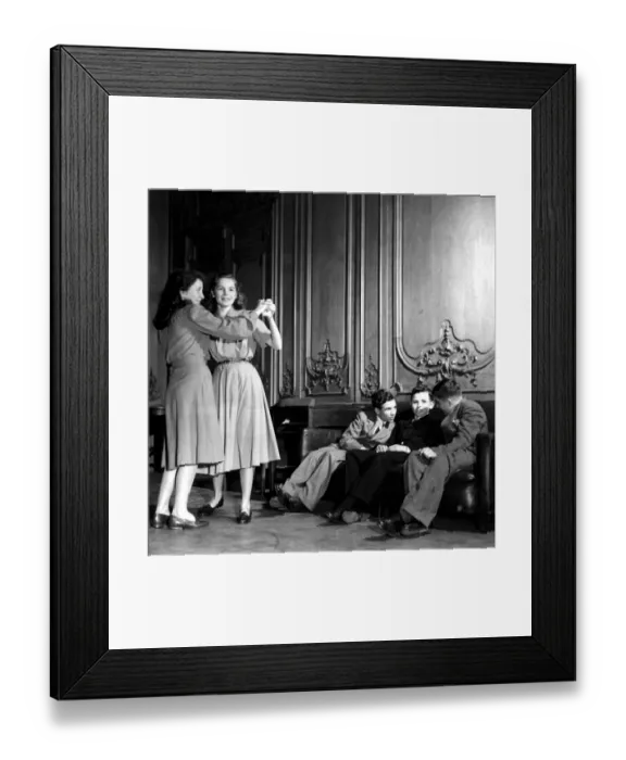Framed Print : Club for American teenagers in London. Sons and daughters of US Embassy Officials Framed Print : Club for American teenagers in London. Sons and daughters of US Embassy Officials