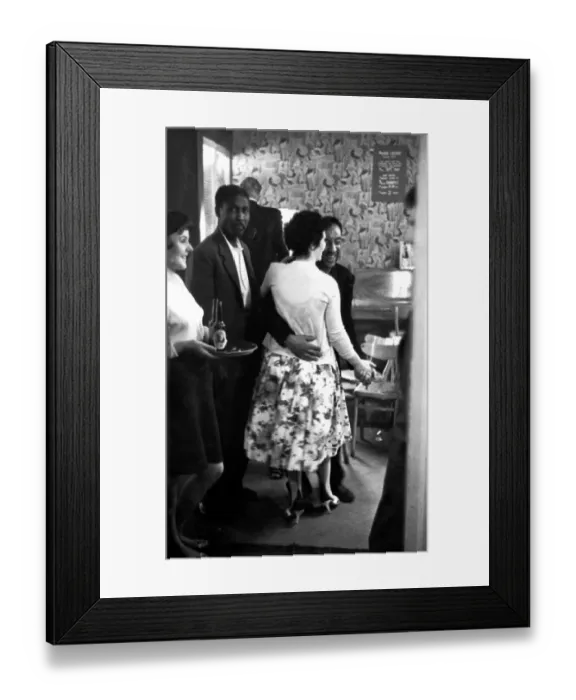 Framed Print : The happier side of Liverpool life, where races mix and happiness frustrates violence Framed Print : The happier side of Liverpool life, where races mix and happiness frustrates violence
