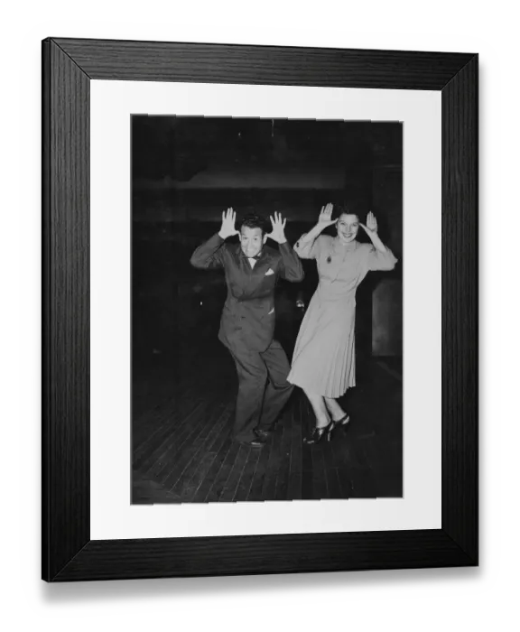 Framed Print : The latest dancing craze to hit Londons dance halls, which is expected to take place