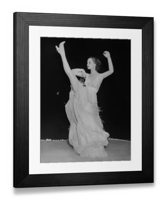 Framed Print : Eleanor Whitney, Paramount tap dancing starlet at a rehearsal Framed Print : Eleanor Whitney, Paramount tap dancing starlet at a rehearsal