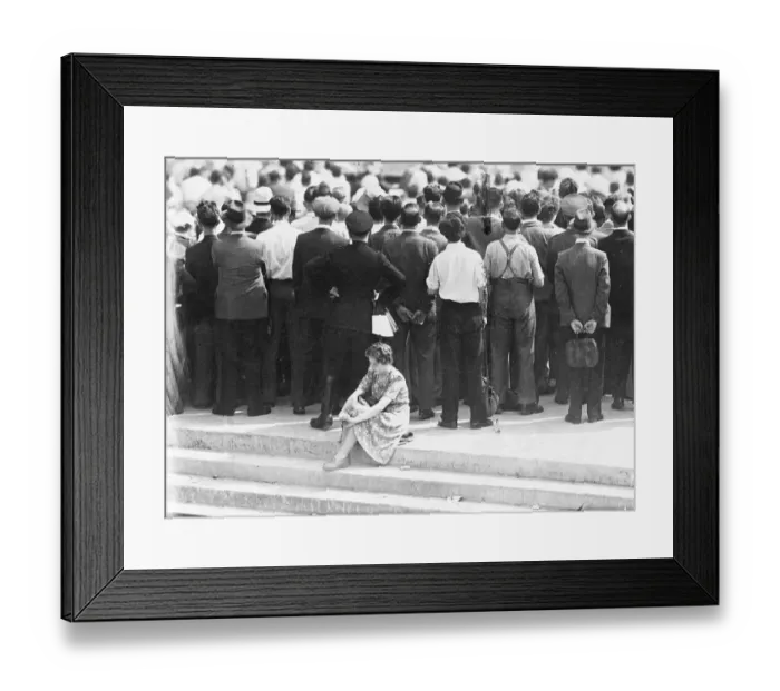 Framed Print : The hot weather proved too much for this woman spectator at the Oval this morning Framed Print : The hot weather proved too much for this woman spectator at the Oval this morning
