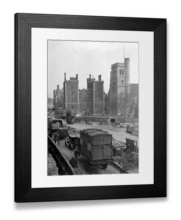 Framed Print : Lambeth Palace a new viewpoint now that the open space has been opened in front of it Framed Print : Lambeth Palace a new viewpoint now that the open space has been opened in front of it