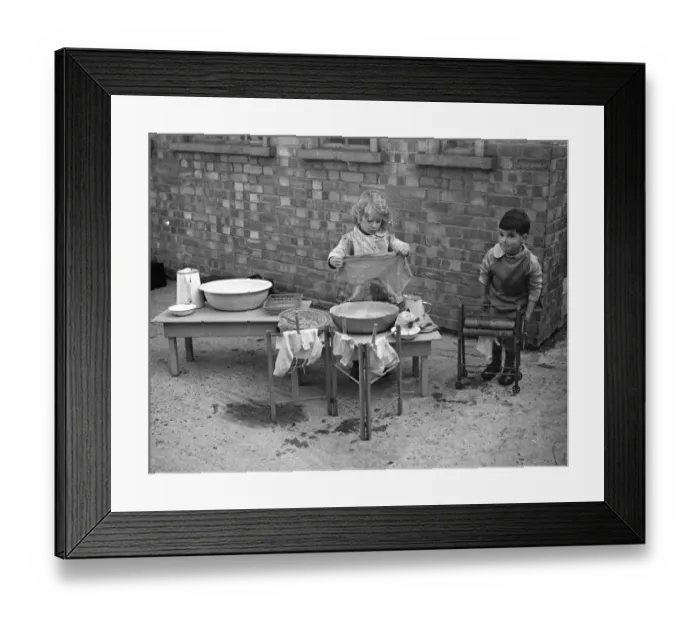 Framed Print : 50 tiny children under five years of age at the Romani nursery school provided first-hand Framed Print : 50 tiny children under five years of age at the Romani nursery school provided first-hand