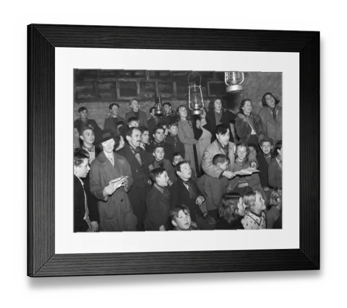 Framed Print : Gypsy childrens Sunday school in the cow shed in St Mary Cray ). Mrs Ruttley Framed Print : Gypsy childrens Sunday school in the cow shed in St Mary Cray ). Mrs Ruttley