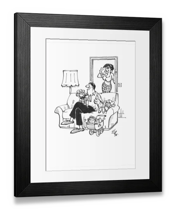 Framed Print : Sax Usually paying little or no attention to political correctness, Sax cartoons are often saucy Framed Print : Sax Usually paying little or no attention to political correctness, Sax cartoons are often saucy