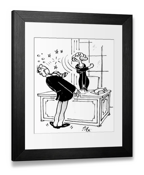 Framed Print : Cartoon by Sax Usually paying little or no attention to political correctness, Sax Framed Print : Cartoon by Sax Usually paying little or no attention to political correctness, Sax