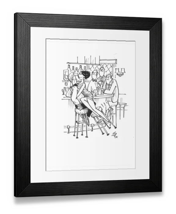 Framed Print : Sax Usually paying little or no attention to political correctness, Sax cartoons are often saucy Framed Print : Sax Usually paying little or no attention to political correctness, Sax cartoons are often saucy