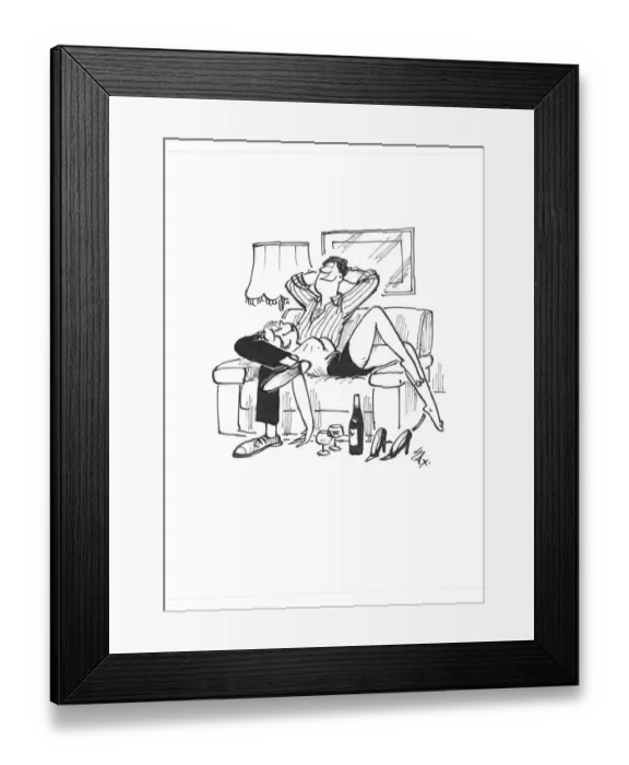 Framed Print : Sax Usually paying little or no attention to political correctness, Sax cartoons are often saucy Framed Print : Sax Usually paying little or no attention to political correctness, Sax cartoons are often saucy