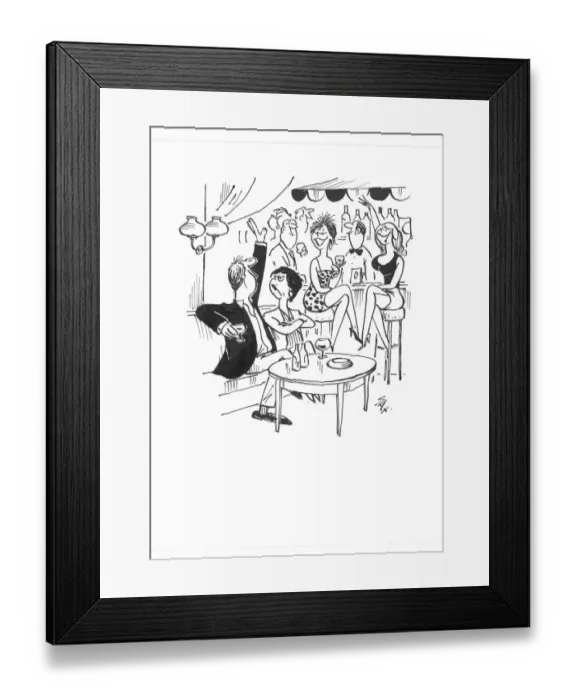 Framed Print : Sax Usually paying little or no attention to political correctness, Sax cartoons are often saucy Framed Print : Sax Usually paying little or no attention to political correctness, Sax cartoons are often saucy