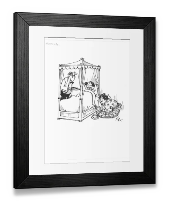 Framed Print : Top dog. Usually paying little or no attention to political correctness, Sax cartoons Framed Print : Top dog. Usually paying little or no attention to political correctness, Sax cartoons