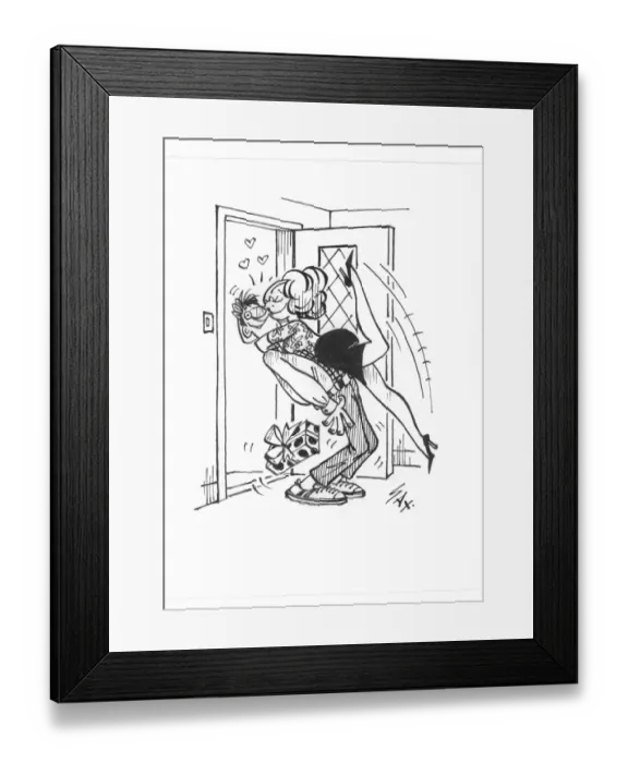 Framed Print : Sax Usually paying little or no attention to political correctness, Sax cartoons are often saucy Framed Print : Sax Usually paying little or no attention to political correctness, Sax cartoons are often saucy