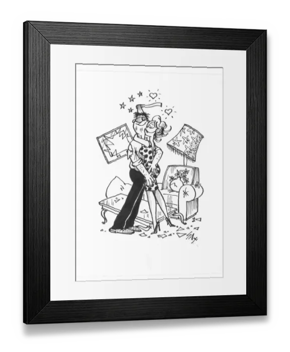 Framed Print : Sax Usually paying little or no attention to political correctness, Sax cartoons are often saucy Framed Print : Sax Usually paying little or no attention to political correctness, Sax cartoons are often saucy
