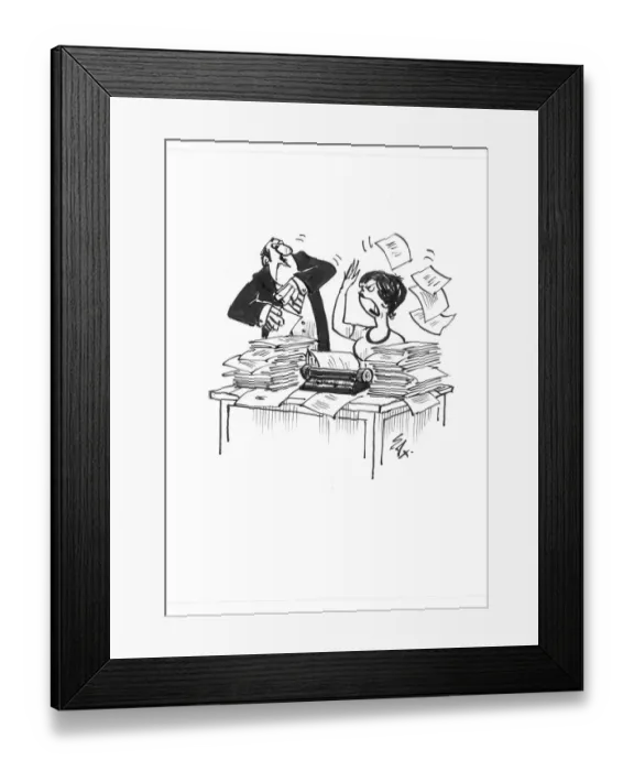 Framed Print : Sax Usually paying little or no attention to political correctness, Sax cartoons are often saucy