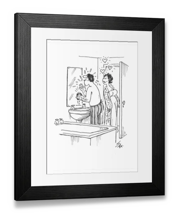 Framed Print : Sax Usually paying little or no attention to political correctness, Sax cartoons are often saucy Framed Print : Sax Usually paying little or no attention to political correctness, Sax cartoons are often saucy