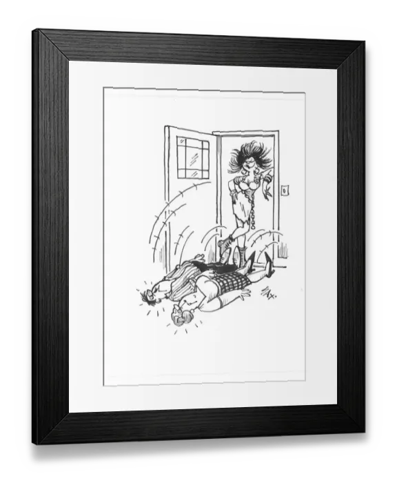 Framed Print : Sax Usually paying little or no attention to political correctness, Sax cartoons are often saucy Framed Print : Sax Usually paying little or no attention to political correctness, Sax cartoons are often saucy