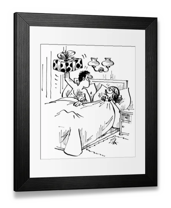Framed Print : Cartoon by Sax Usually paying little or no attention to political correctness, Sax Framed Print : Cartoon by Sax Usually paying little or no attention to political correctness, Sax