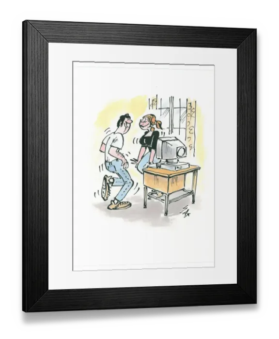 Framed Print : Sax Usually paying little or no attention to political correctness, Sax cartoons are often saucy Framed Print : Sax Usually paying little or no attention to political correctness, Sax cartoons are often saucy