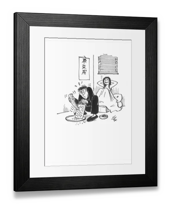 Framed Print : Sax Usually paying little or no attention to political correctness, Sax cartoons are often saucy Framed Print : Sax Usually paying little or no attention to political correctness, Sax cartoons are often saucy