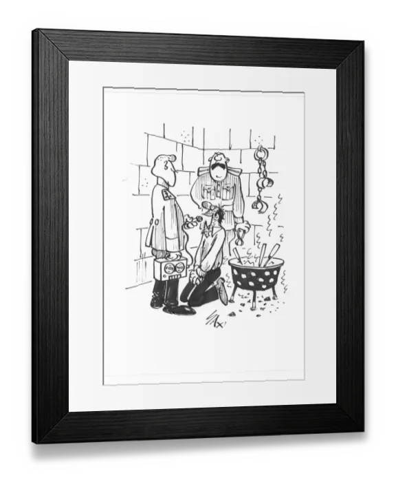 Framed Print : Sax Usually paying little or no attention to political correctness, Sax cartoons are often saucy