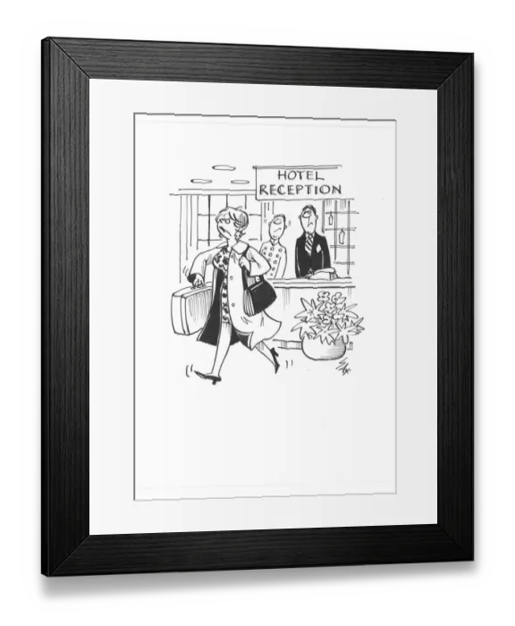 Framed Print : Sax Usually paying little or no attention to political correctness, Sax cartoons are often saucy