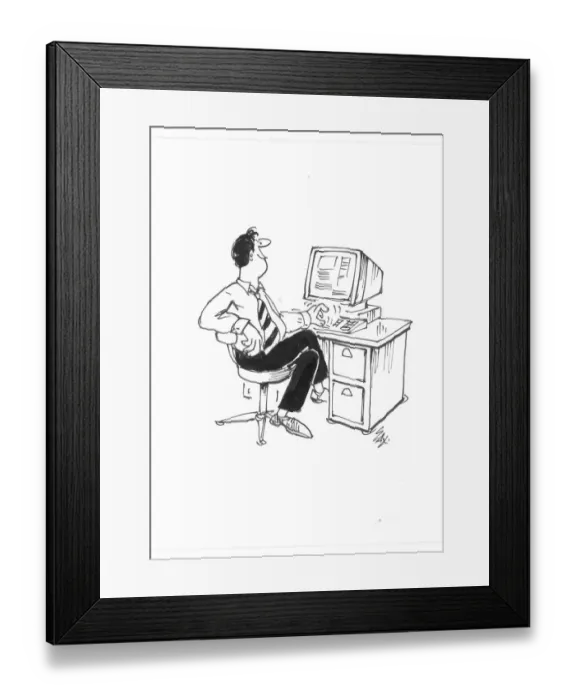 Framed Print : Sax Usually paying little or no attention to political correctness, Sax cartoons are often saucy Framed Print : Sax Usually paying little or no attention to political correctness, Sax cartoons are often saucy