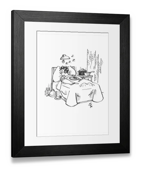 Framed Print : Sax Usually paying little or no attention to political correctness, Sax cartoons are often saucy