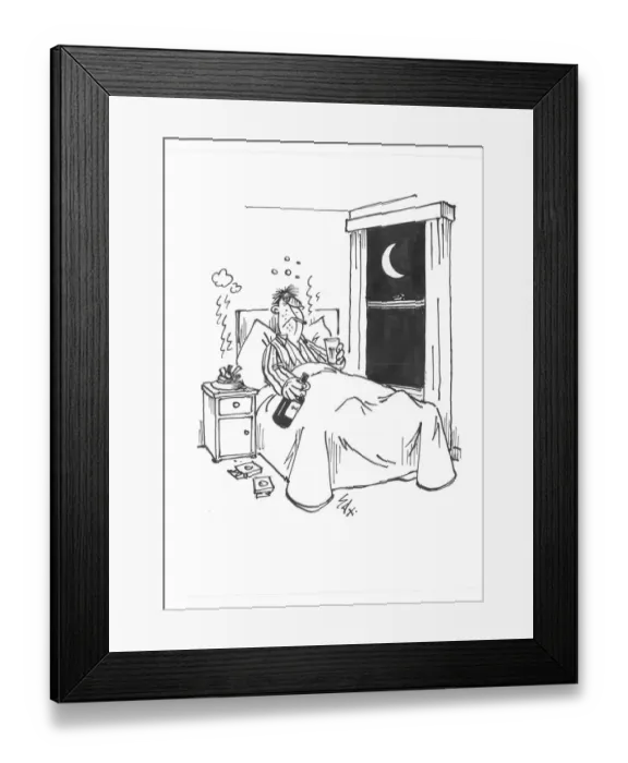 Framed Print : Sax Usually paying little or no attention to political correctness, Sax cartoons are often saucy