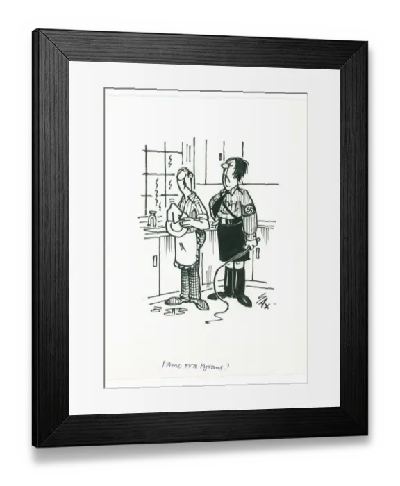 Framed Print : Sax Usually paying little or no attention to political correctness, Sax cartoons are often saucy