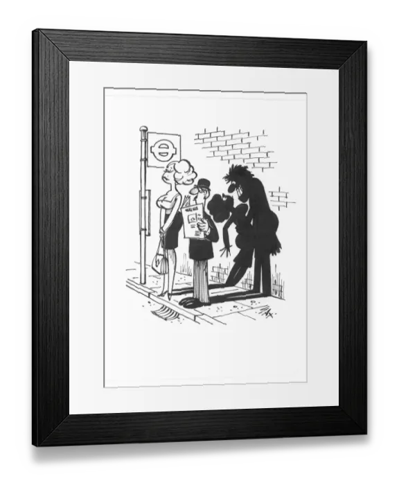 Framed Print : Sax Usually paying little or no attention to political correctness, Sax cartoons are often saucy