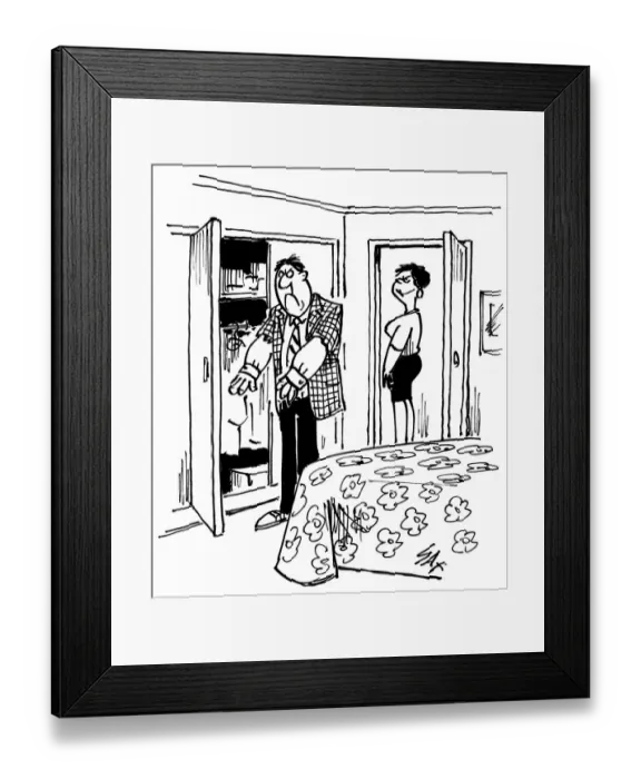 Framed Print : Cartoon by Sax Usually paying little or no attention to political correctness, Sax Framed Print : Cartoon by Sax Usually paying little or no attention to political correctness, Sax
