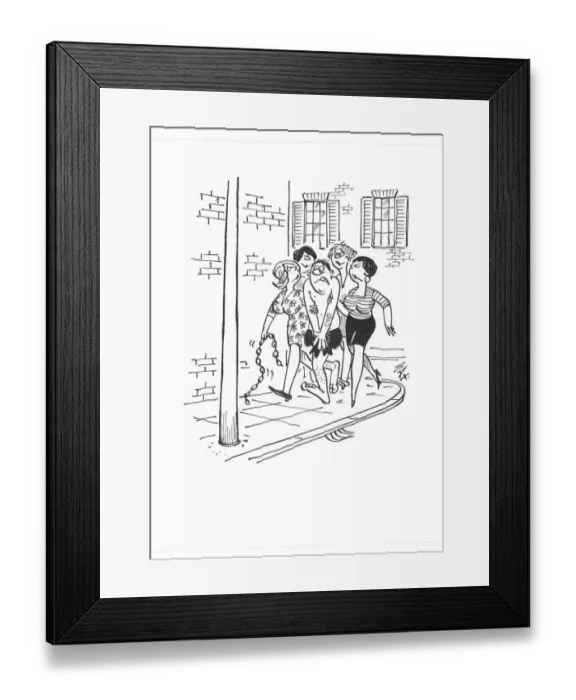 Framed Print : Sax Usually paying little or no attention to political correctness, Sax cartoons are often saucy