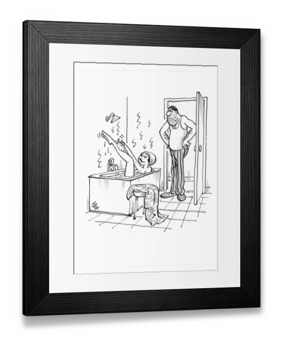 Framed Print : Sax Usually paying little or no attention to political correctness, Sax cartoons are often saucy Framed Print : Sax Usually paying little or no attention to political correctness, Sax cartoons are often saucy