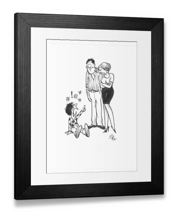 Framed Print : Sax Usually paying little or no attention to political correctness, Sax cartoons are often saucy Framed Print : Sax Usually paying little or no attention to political correctness, Sax cartoons are often saucy
