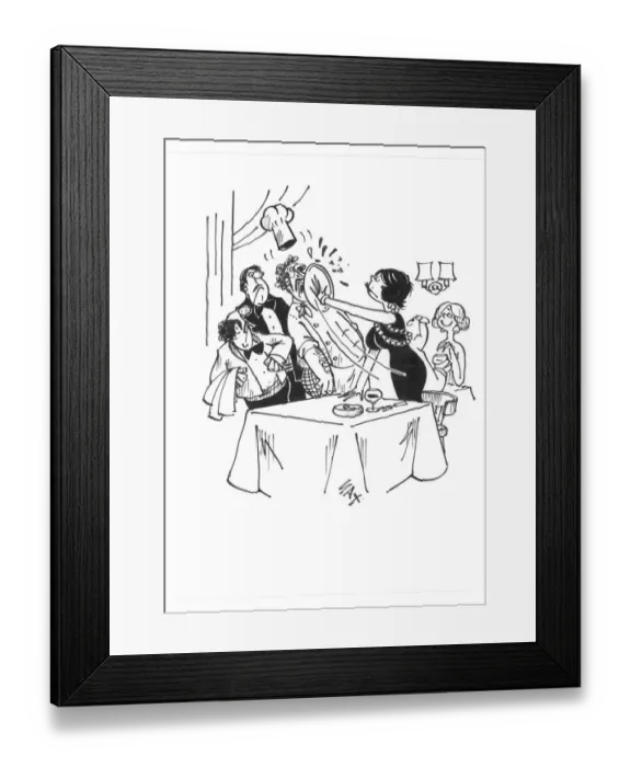 Framed Print : Sax Usually paying little or no attention to political correctness, Sax cartoons are often saucy Framed Print : Sax Usually paying little or no attention to political correctness, Sax cartoons are often saucy