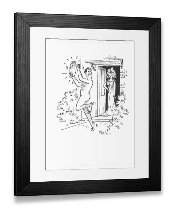 Framed Print : Sax Usually paying little or no attention to political correctness, Sax cartoons are often saucy Framed Print : Sax Usually paying little or no attention to political correctness, Sax cartoons are often saucy